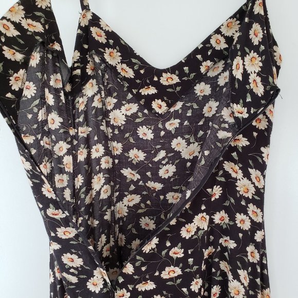 SOLD Daisy Dress 90's Flower Grunge Mini XS/S - Picture 9 of 11